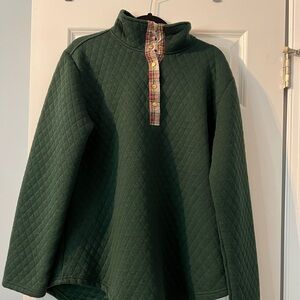 Women’s Quilted Green Jacket